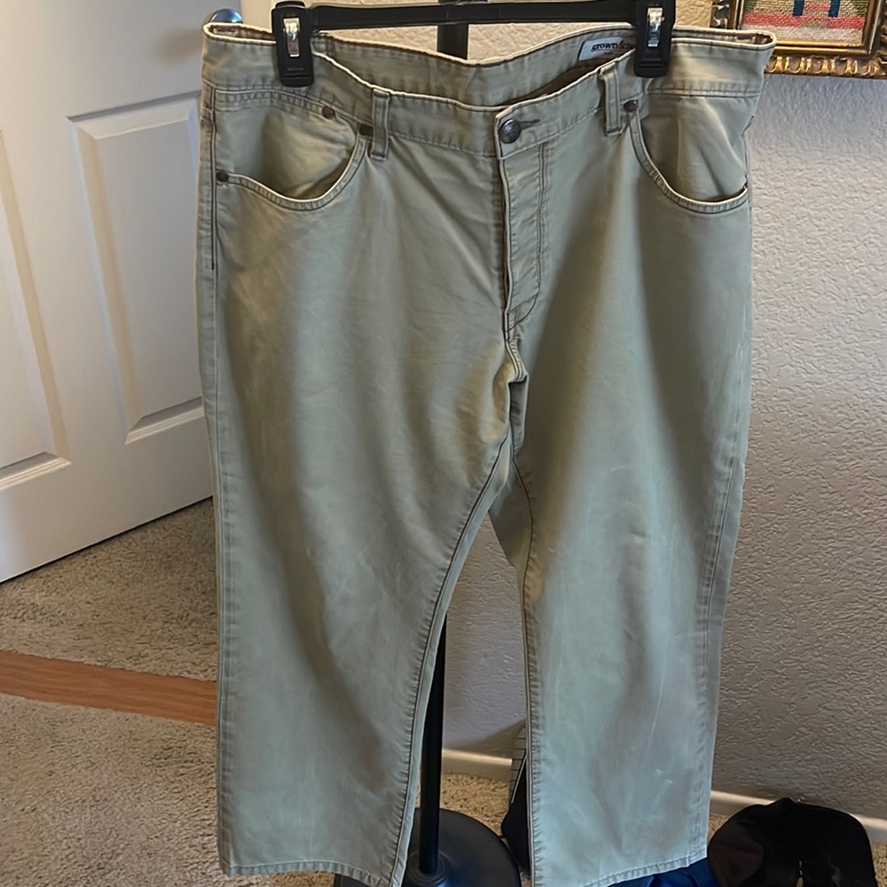 Grown & Sewn Khakis size 36